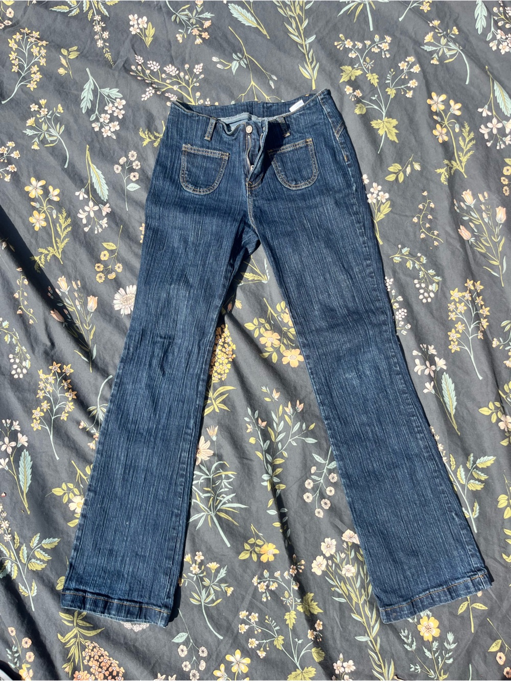 Brandy Dark Blue Denim Jeans